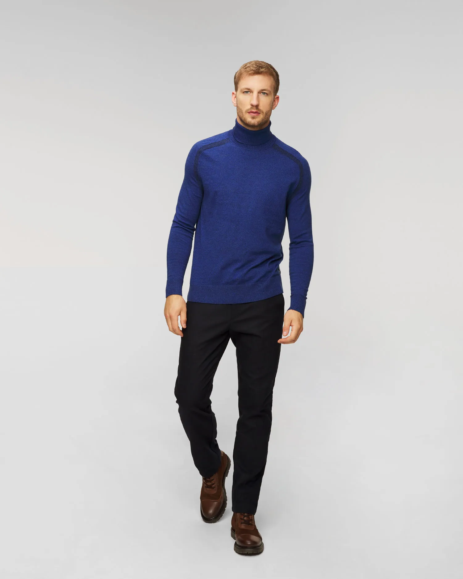 Maglione a collo alto di lana BOGNER Gordon-5 88696416-457