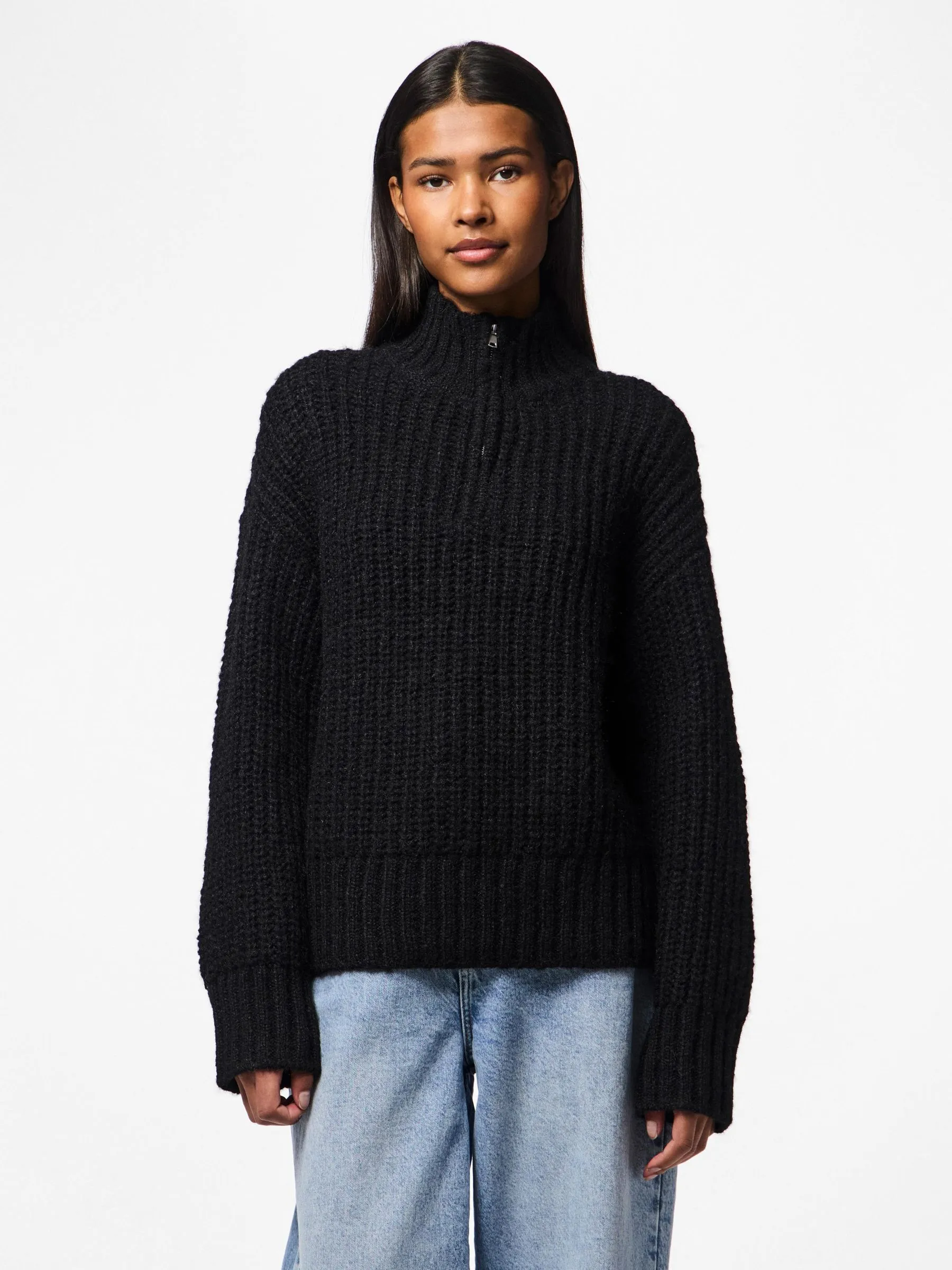 MAGLIONE A MEZZA CERNIERA