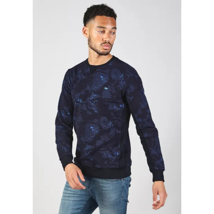 Maglione Gabbiano Blu Navy
