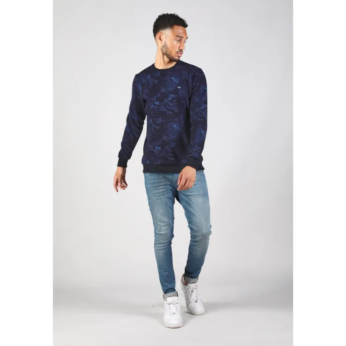 Maglione Gabbiano Blu Navy