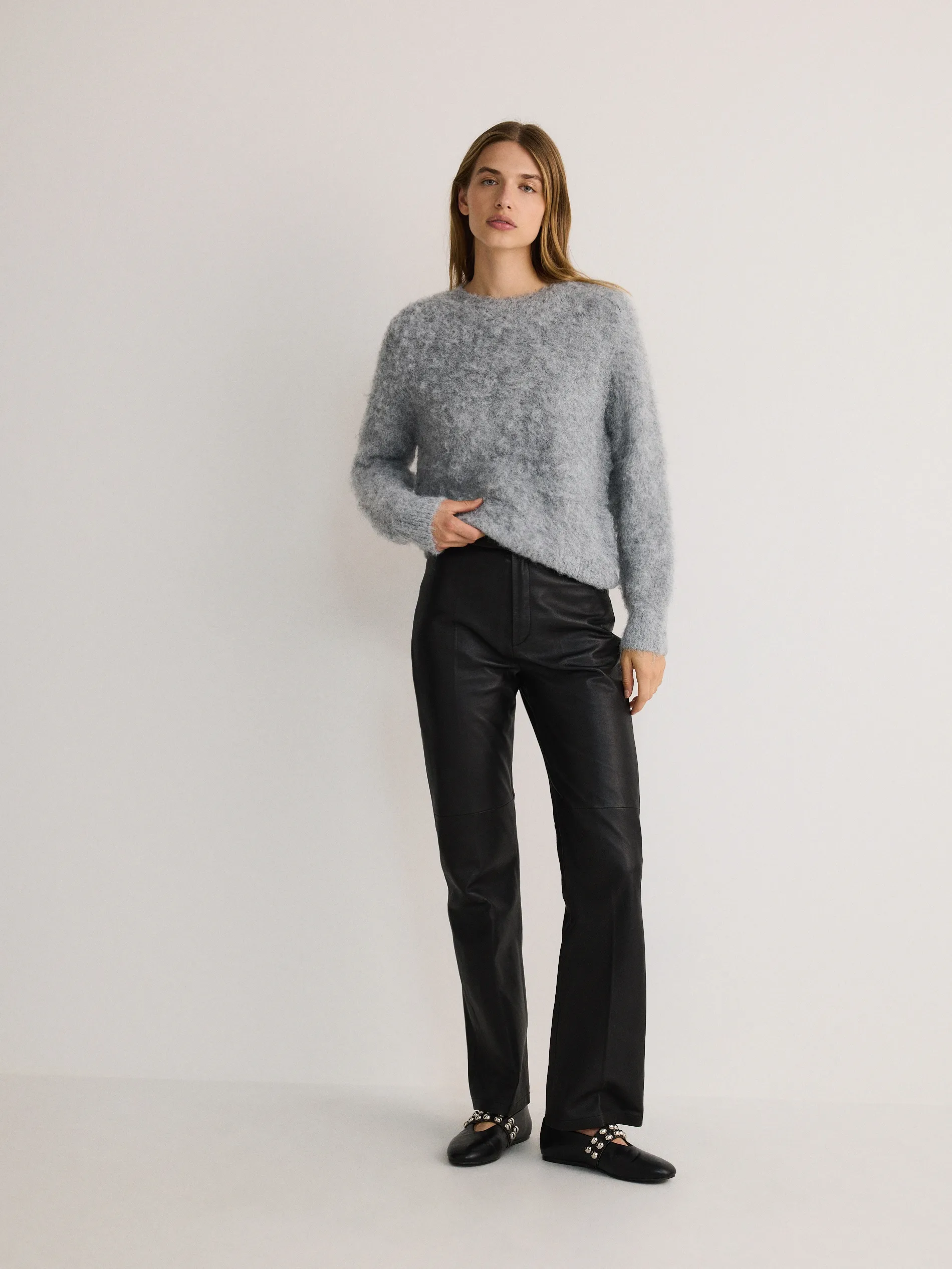 Maglione in misto lana