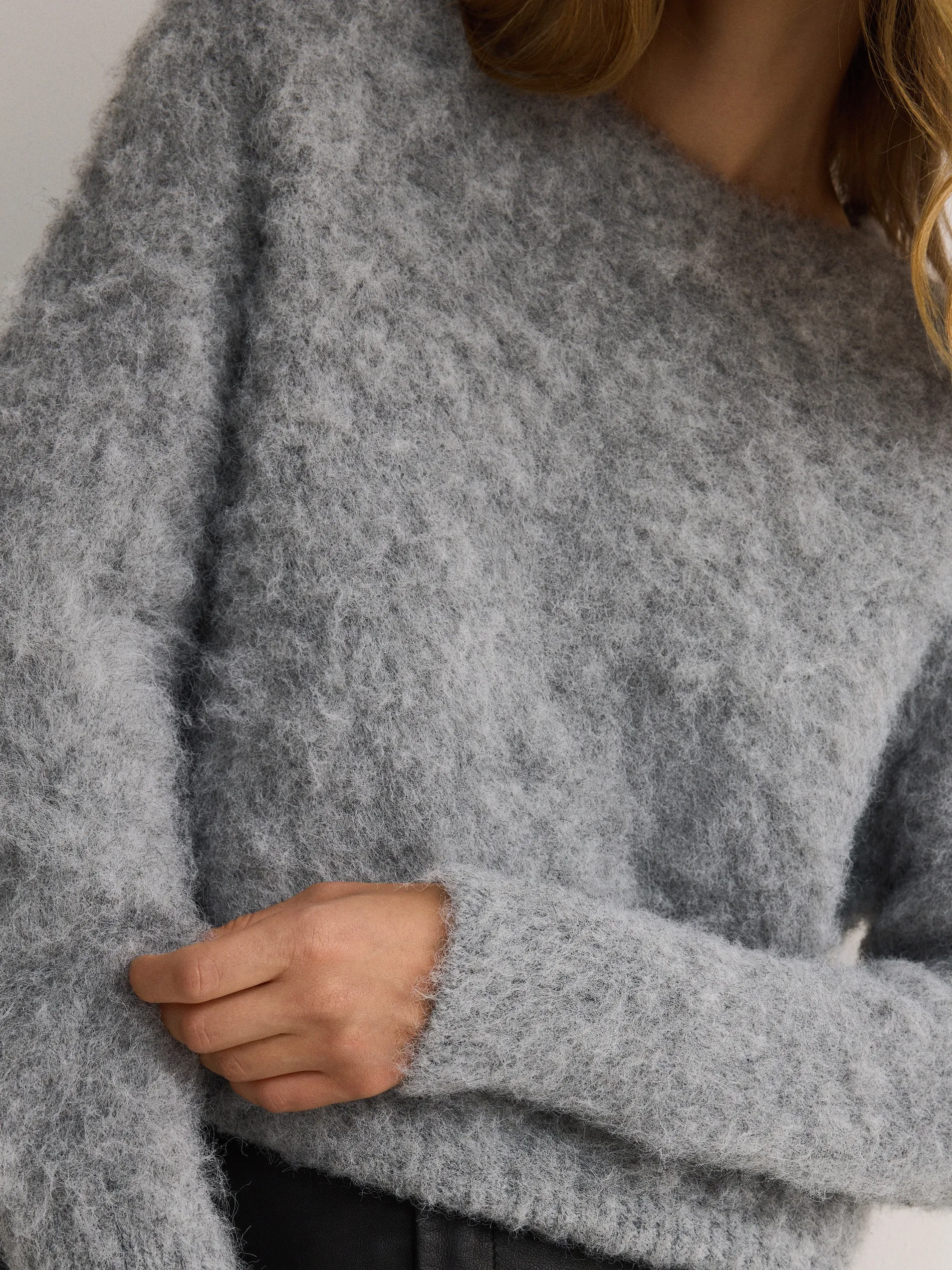 Maglione in misto lana