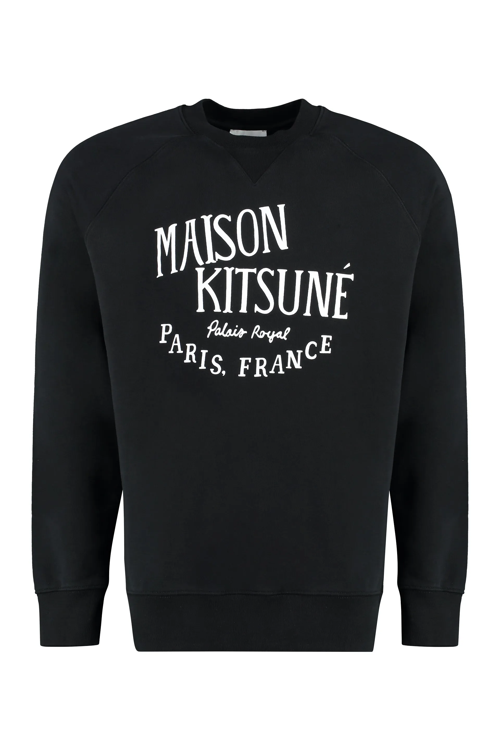 Maison Kitsuné Felpa Palais Royal in cotone con stampa