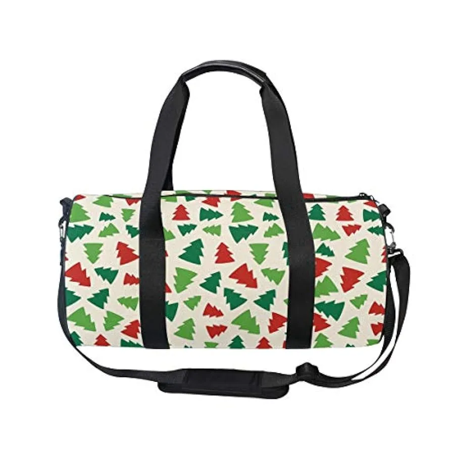 MALPLENA Natale Tempo di Colore Alberi Tamburo palestra borsone donne Borsa da viaggio 203711323