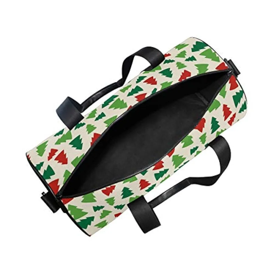 MALPLENA Natale Tempo di Colore Alberi Tamburo palestra borsone donne Borsa da viaggio 203711323