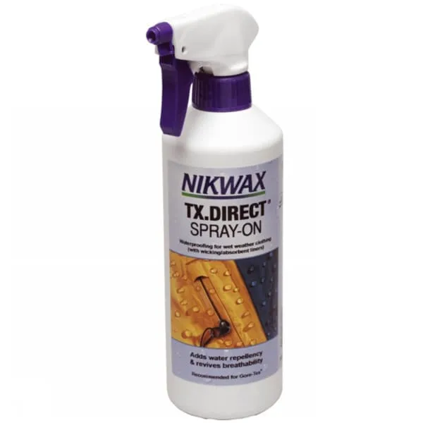 Manutenzione tessile NIKWAX SPRAY ON TX. DIRECT 300ML
