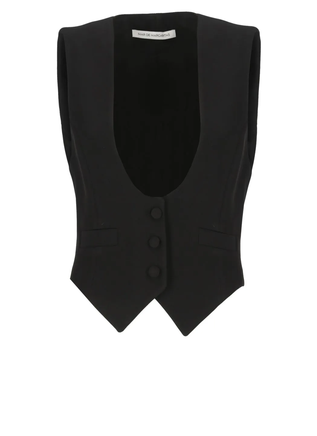  Mar de Margaritas Gilet in viscosa 
