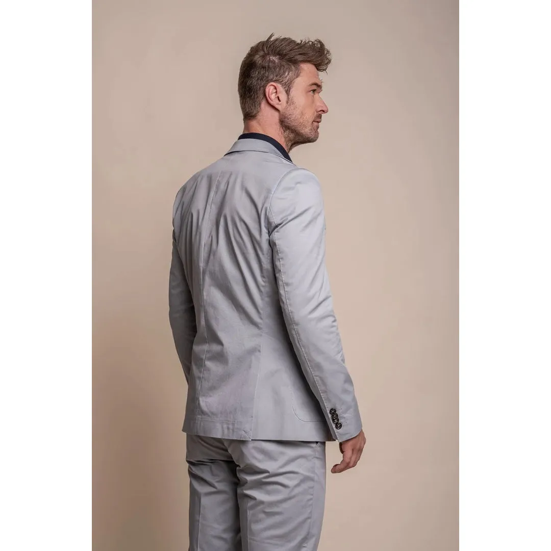 Mario - Blazer Estivo Azzurro da Uomo