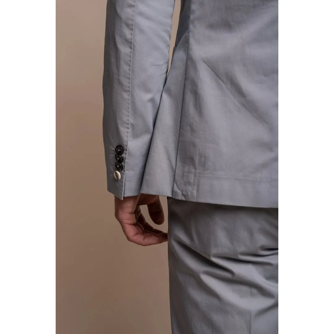 Mario - Blazer Estivo Azzurro da Uomo