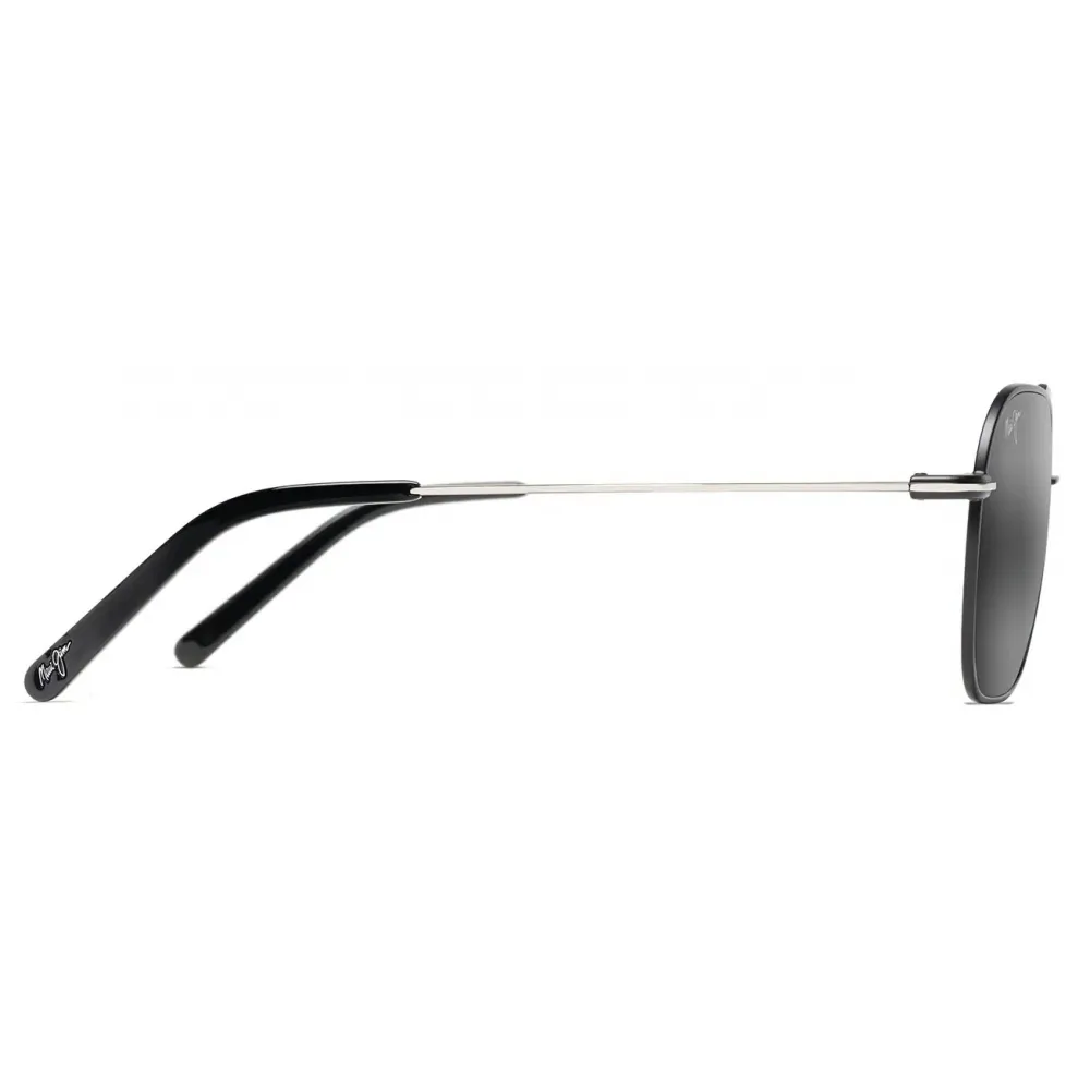 Maui Jim - Mano - Nero Grigio - Occhiali da Sole Aviator Polarizzati - Maui Jim Eyewear