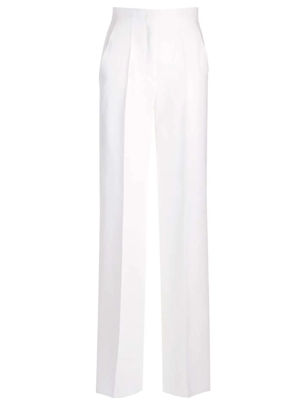   Max Mara  Pantalone bianco in lino  