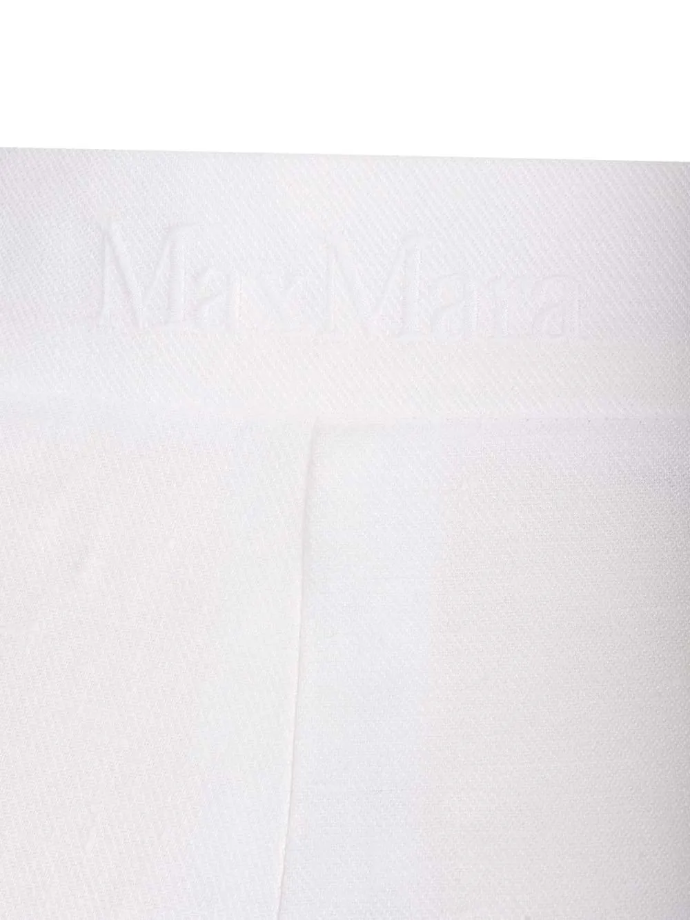   Max Mara  Pantalone bianco in lino  