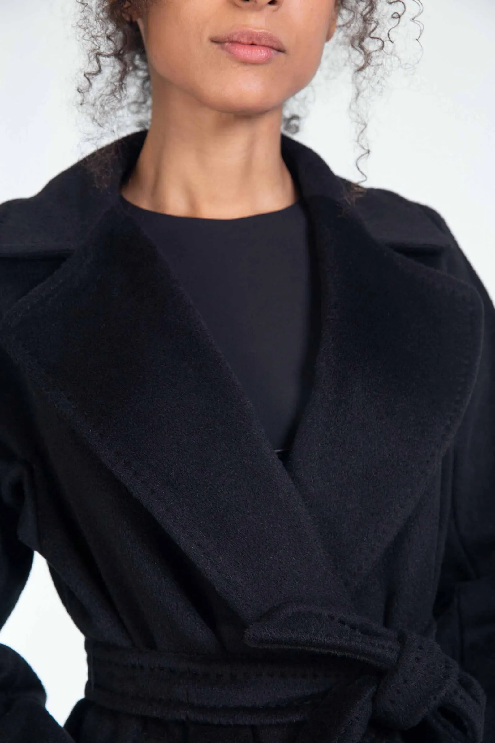 MAX MARA WEEKEND cappotto in lana, alpaca e mohair TEMPERA
