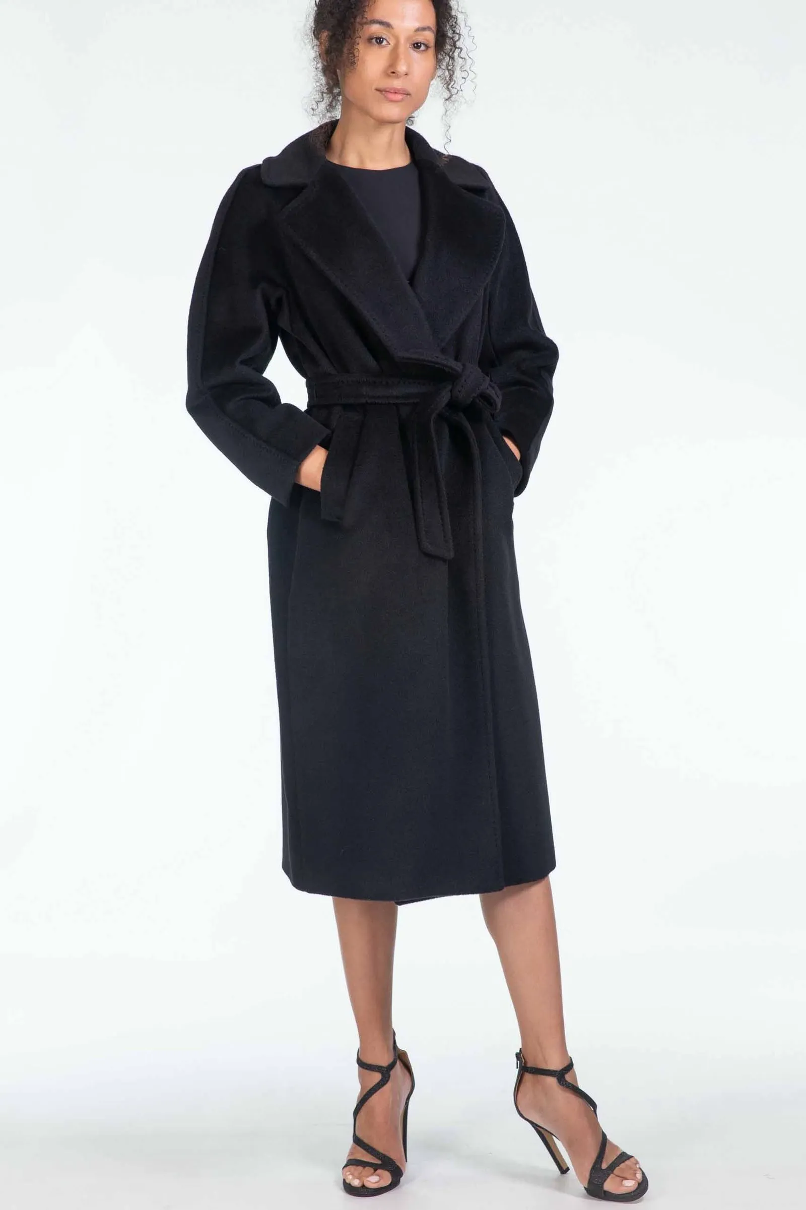 MAX MARA WEEKEND cappotto in lana, alpaca e mohair TEMPERA