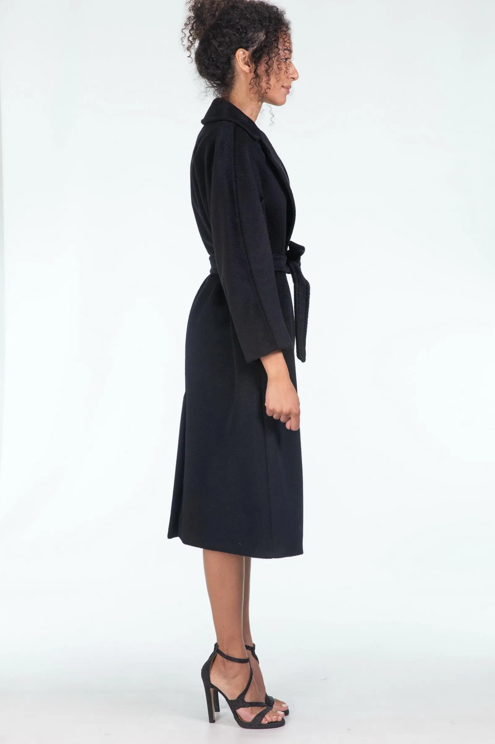 MAX MARA WEEKEND cappotto in lana, alpaca e mohair TEMPERA