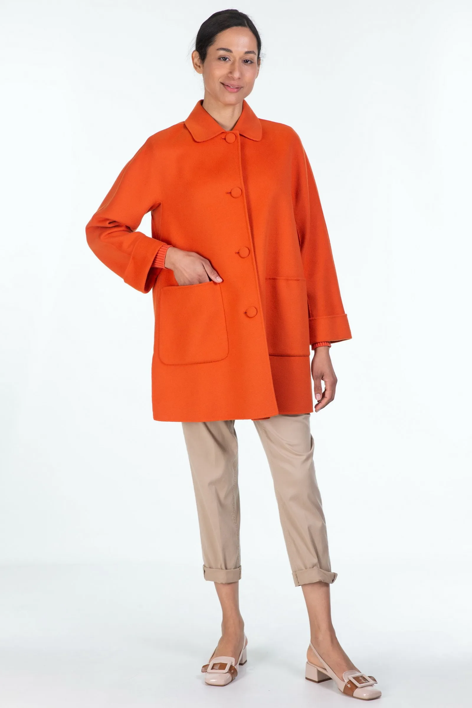 MAX MARA WEEKEND cappotto in lana double GIANNI