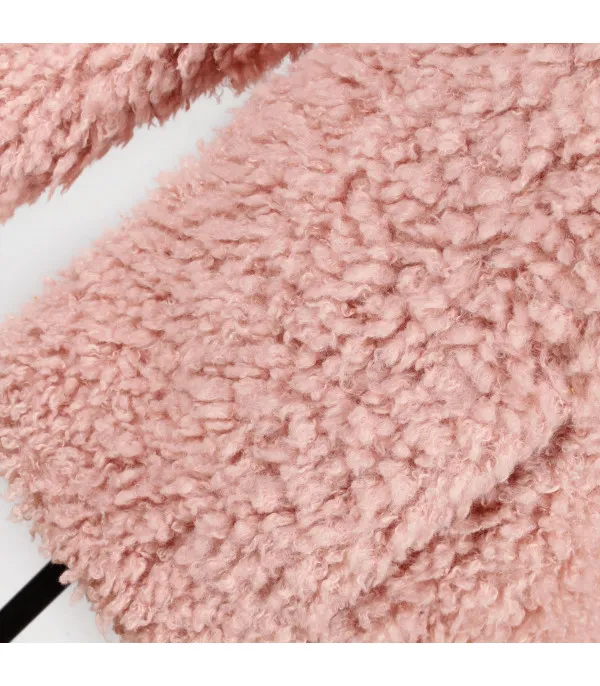 Maxi cappotto in lana curly - Dream Shop