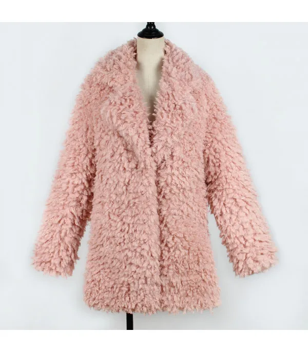 Maxi cappotto in lana curly - Dream Shop