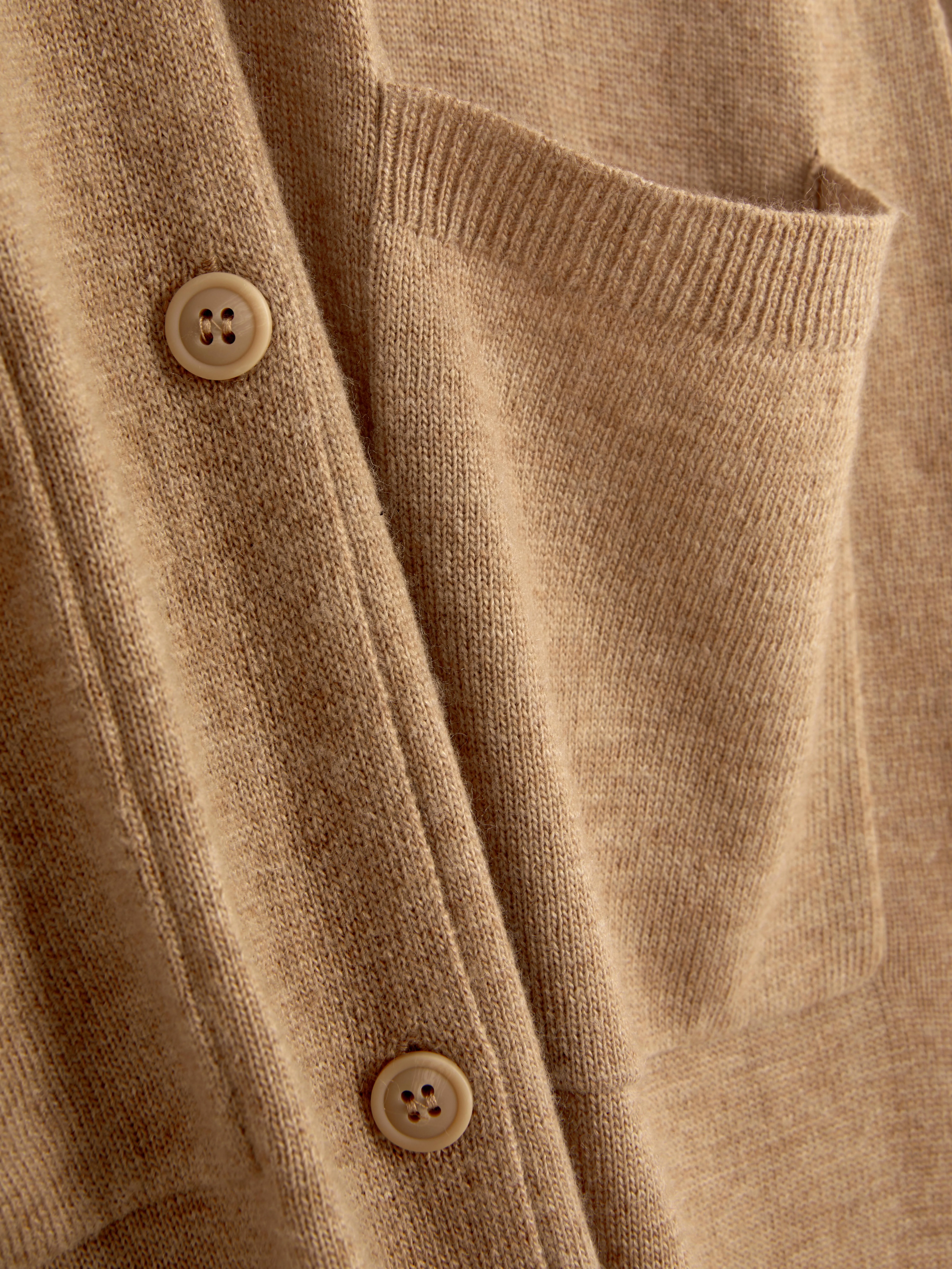 Maxi cardigan con bottoni