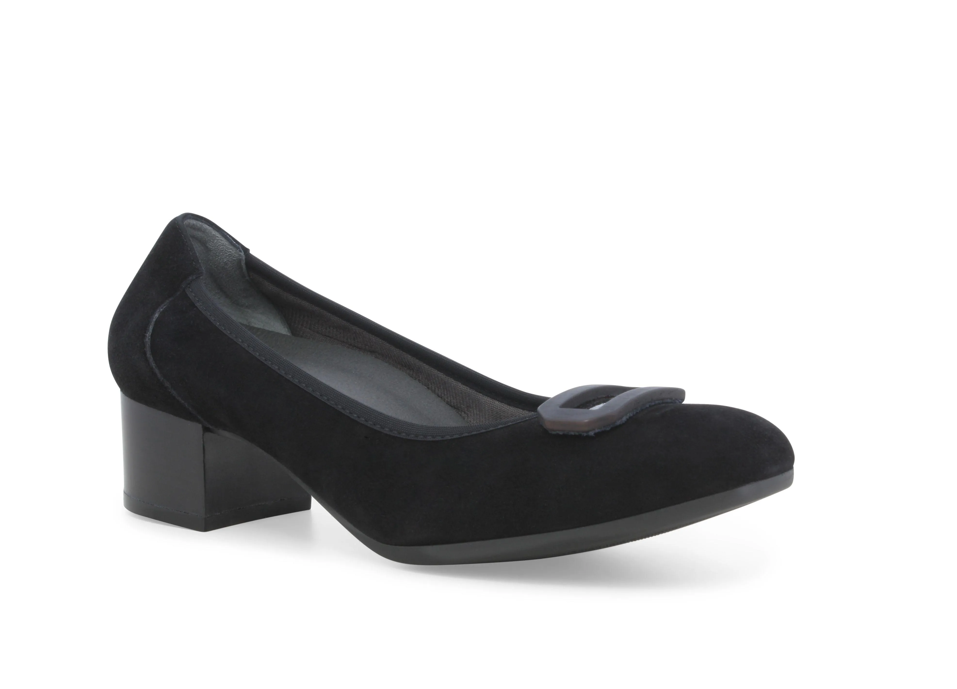 Melluso Decollete donna in camoscio nero x5318w