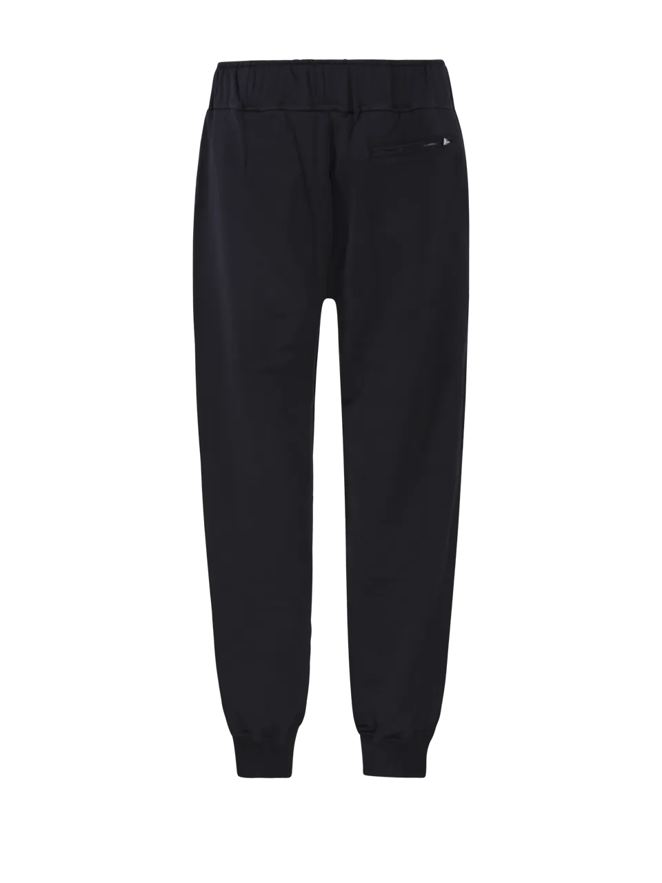 MEN LANVIN BLACK COTTON CLASSIC CURBLACE TROUSERS