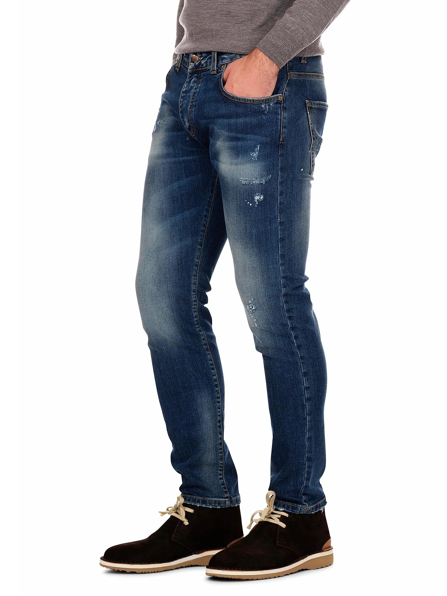Men's Denim Jeans Stretch Cotton