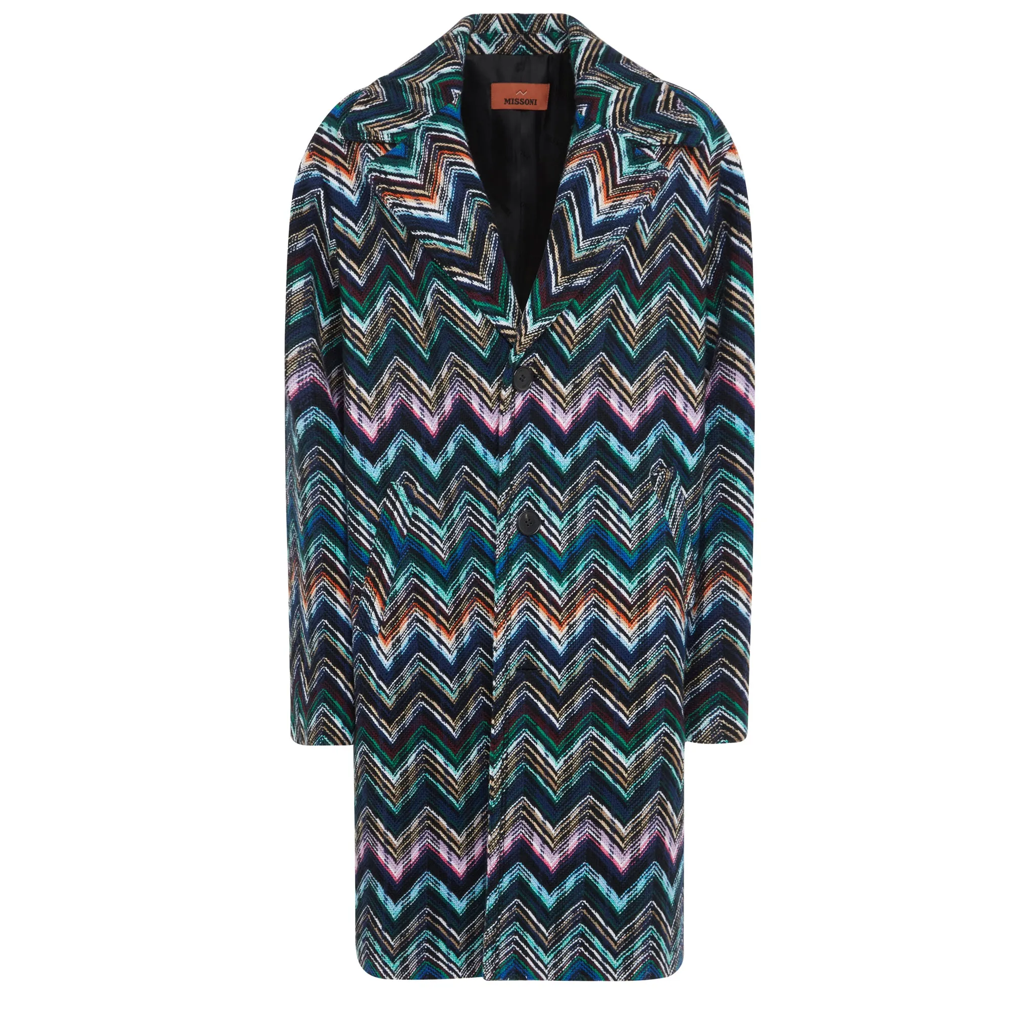 MISSONI  Cappotto in lana multicolor