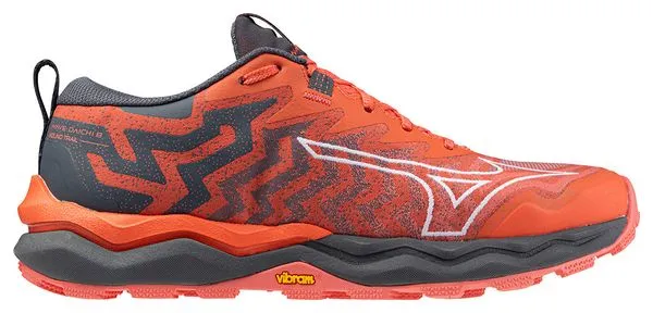 Mizuno Wave Daichi 8 Trail Shoes Coral Grey Women's