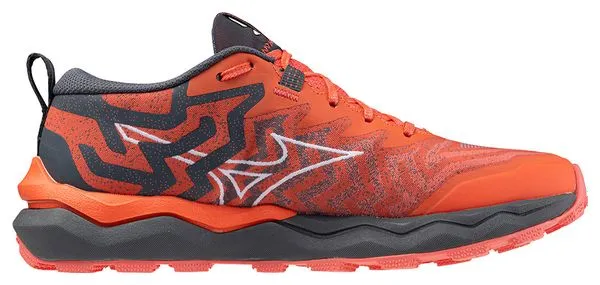 Mizuno Wave Daichi 8 Trail Shoes Coral Grey Women's