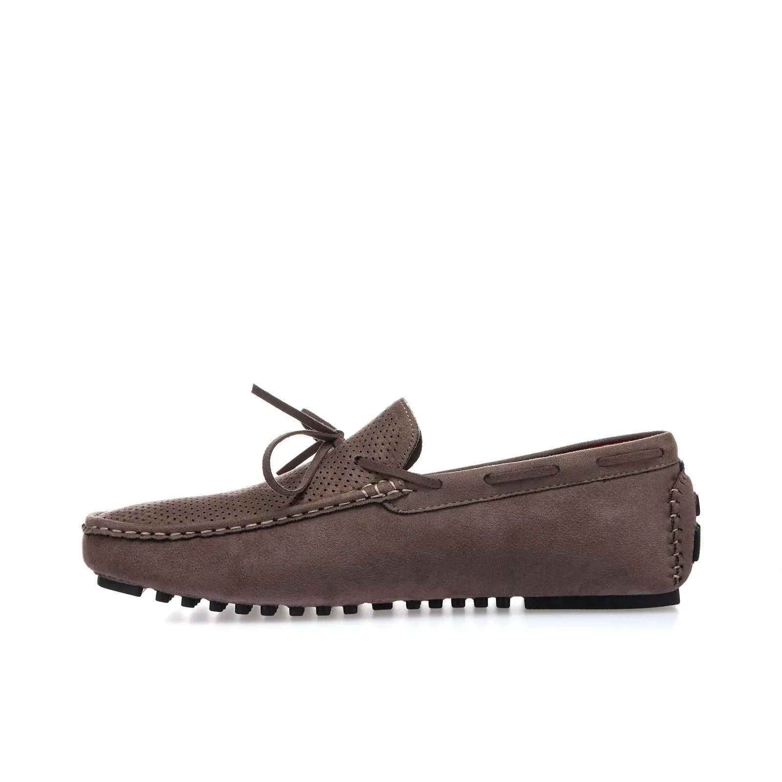 Mocassini casual marroni con lacci