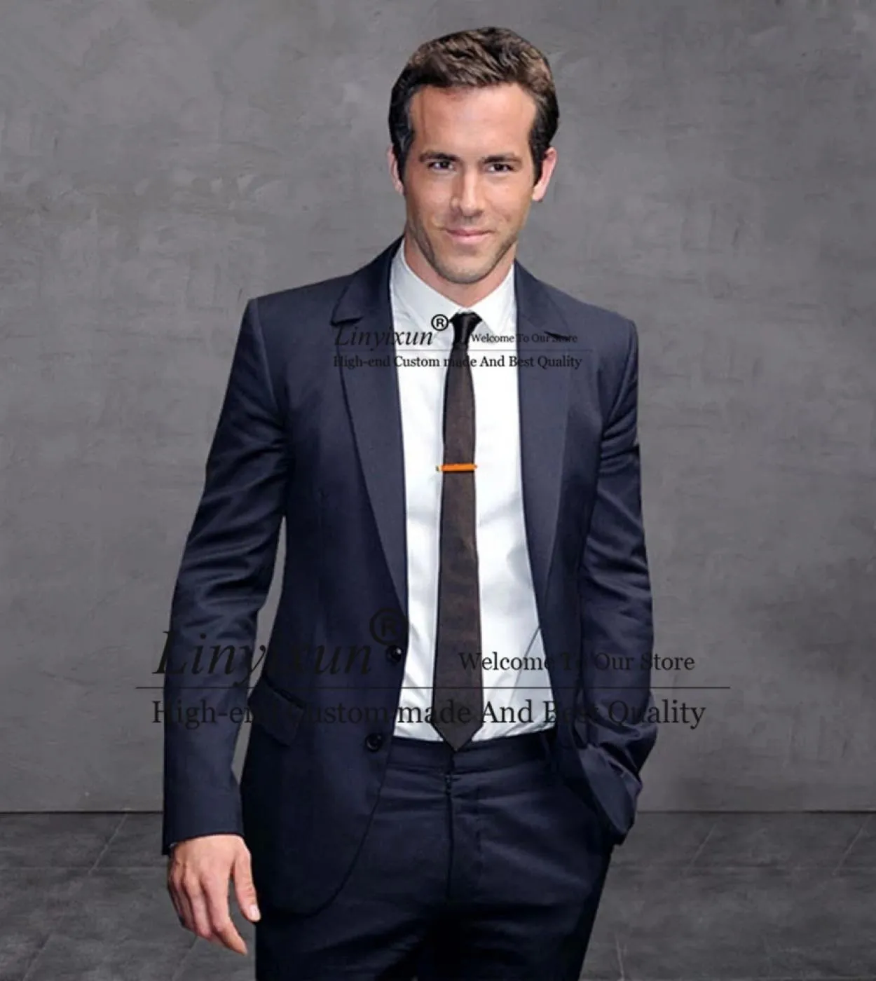 Moda uomo nero abiti da sposa sposo smoking slim business blazer 2 pezzi set banchetto maschile giacca masculino pantaloni costu