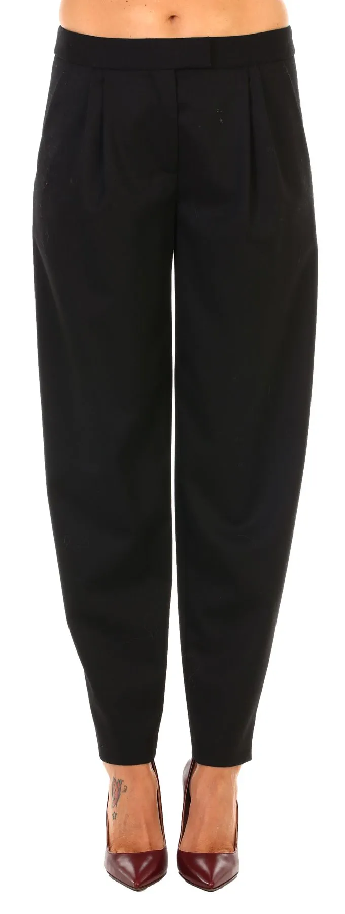 Moschino pantalone nero lana