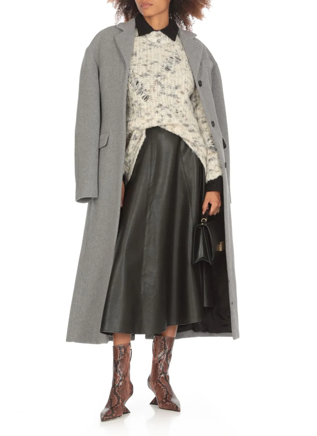     Msgm     Cappotto in lana     