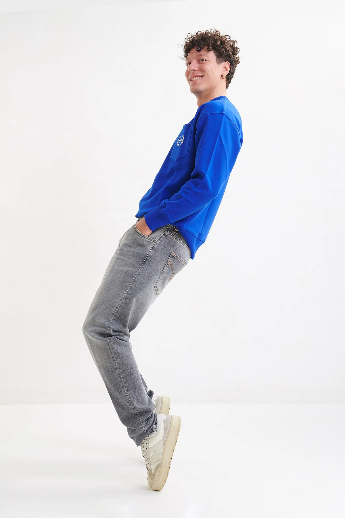 MSGM Felpa a girocollo con taschino