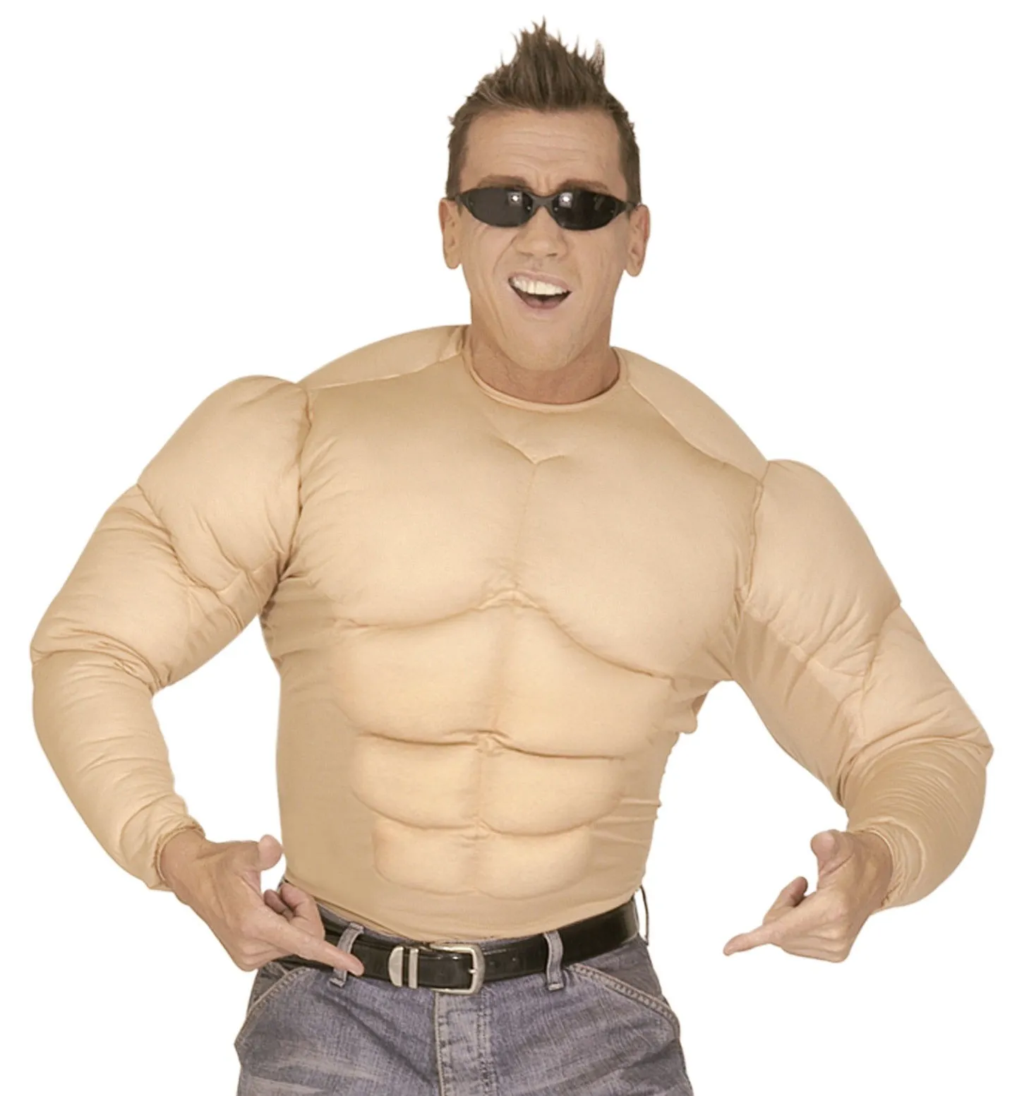 Muscoli Macho - Maglietta imbottita per uomo