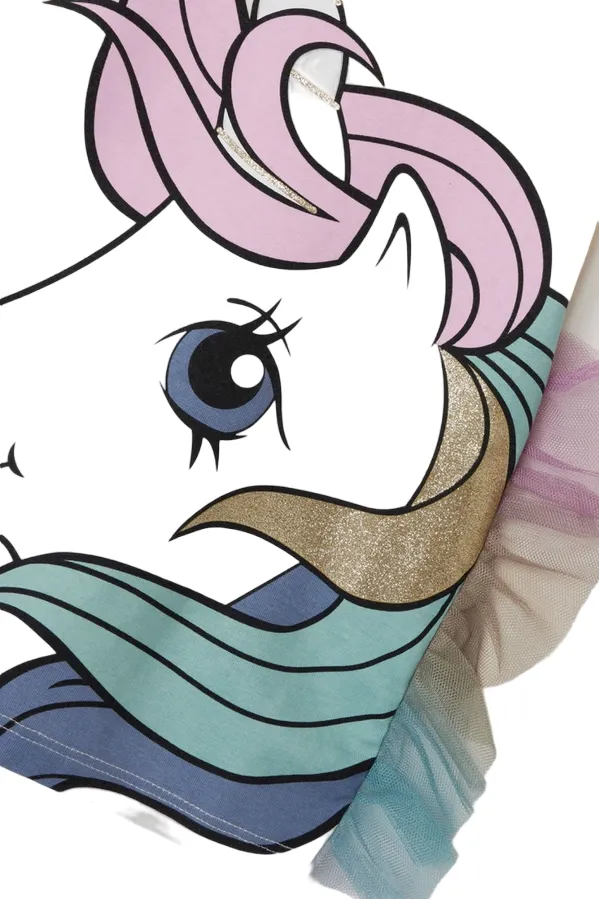 name it maglietta manica lunga da bambina My Little Pony 13233940 bianco