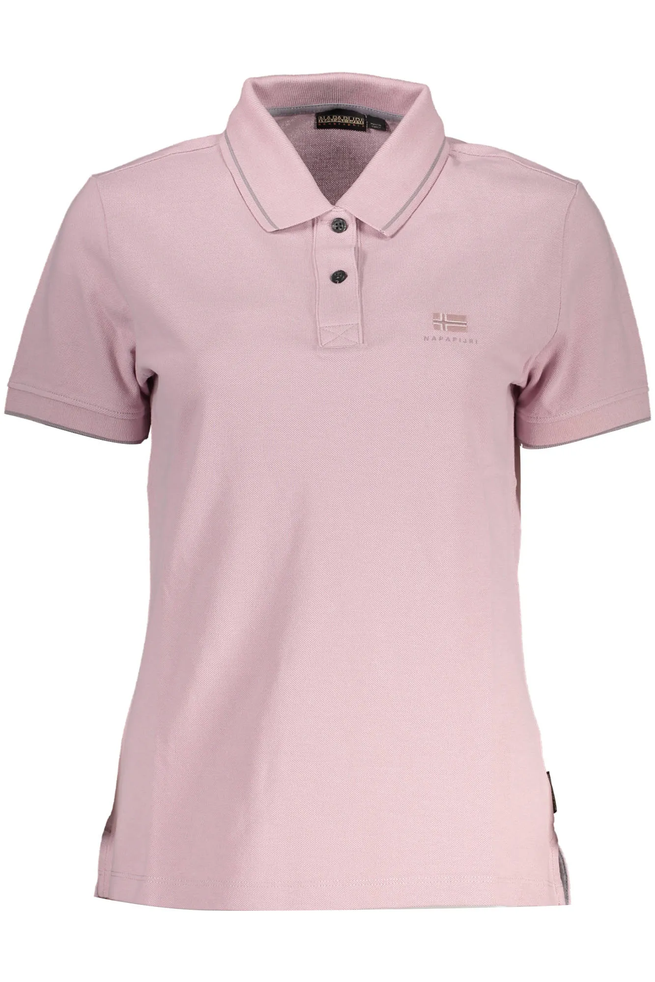 Napapijri polo manica corta rosa   