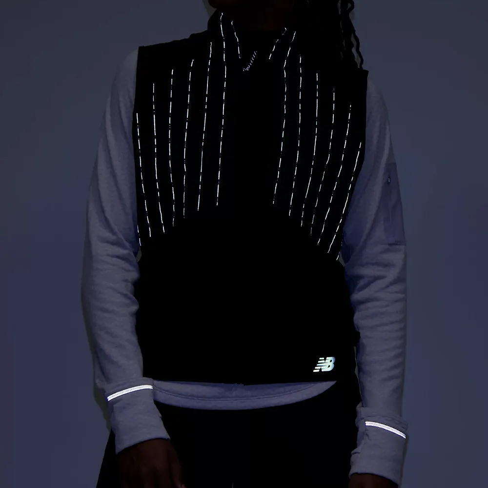 New Balance Impact Run Luminous Packable per donna Gilet