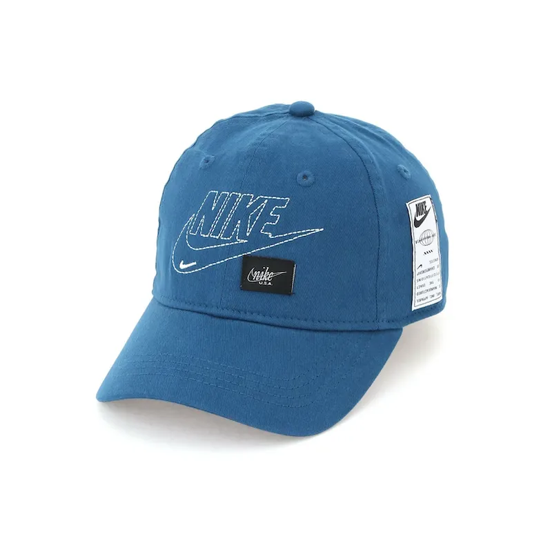 Nike Junior Label Mashup Club Cappellino Visiera Blu Elettrico Baby Bimbo