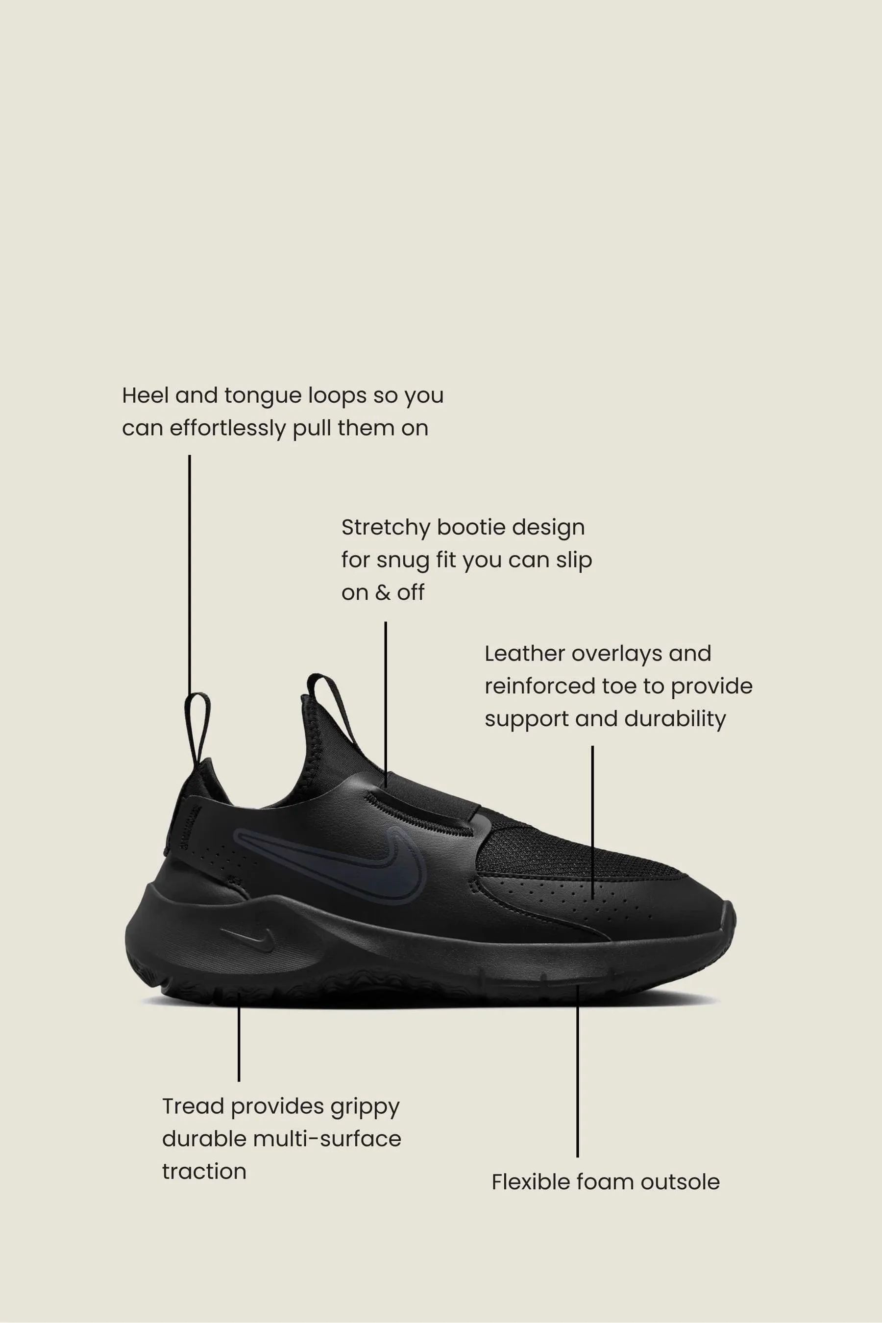 Nike Scarpe da ginnastica 3 Flex Passatoia per ragazzi    