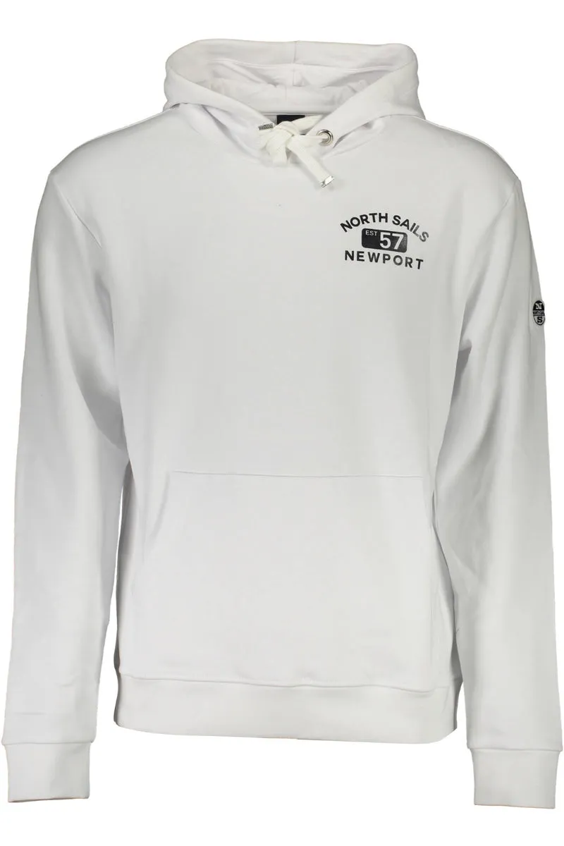 NORTH SAILS FELPA SENZA ZIP UOMO BIANCO