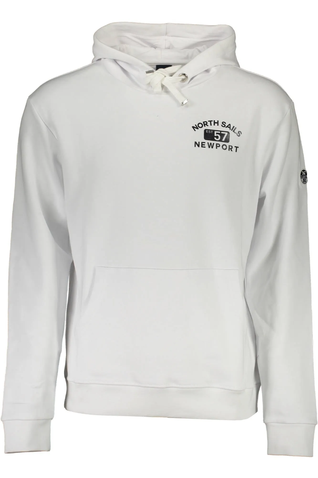 NORTH SAILS FELPA SENZA ZIP UOMO BIANCO