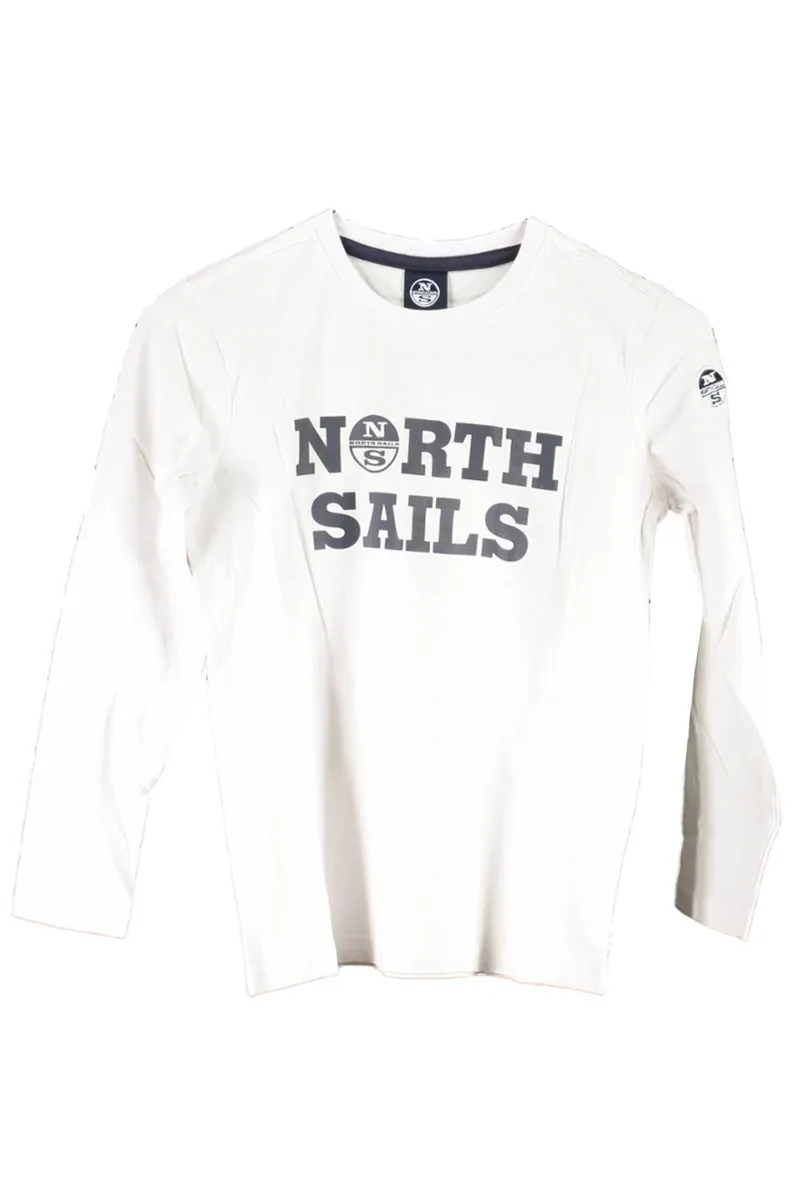 NORTH SAILS T-SHIRT MANICHE LUNGHE Bambino