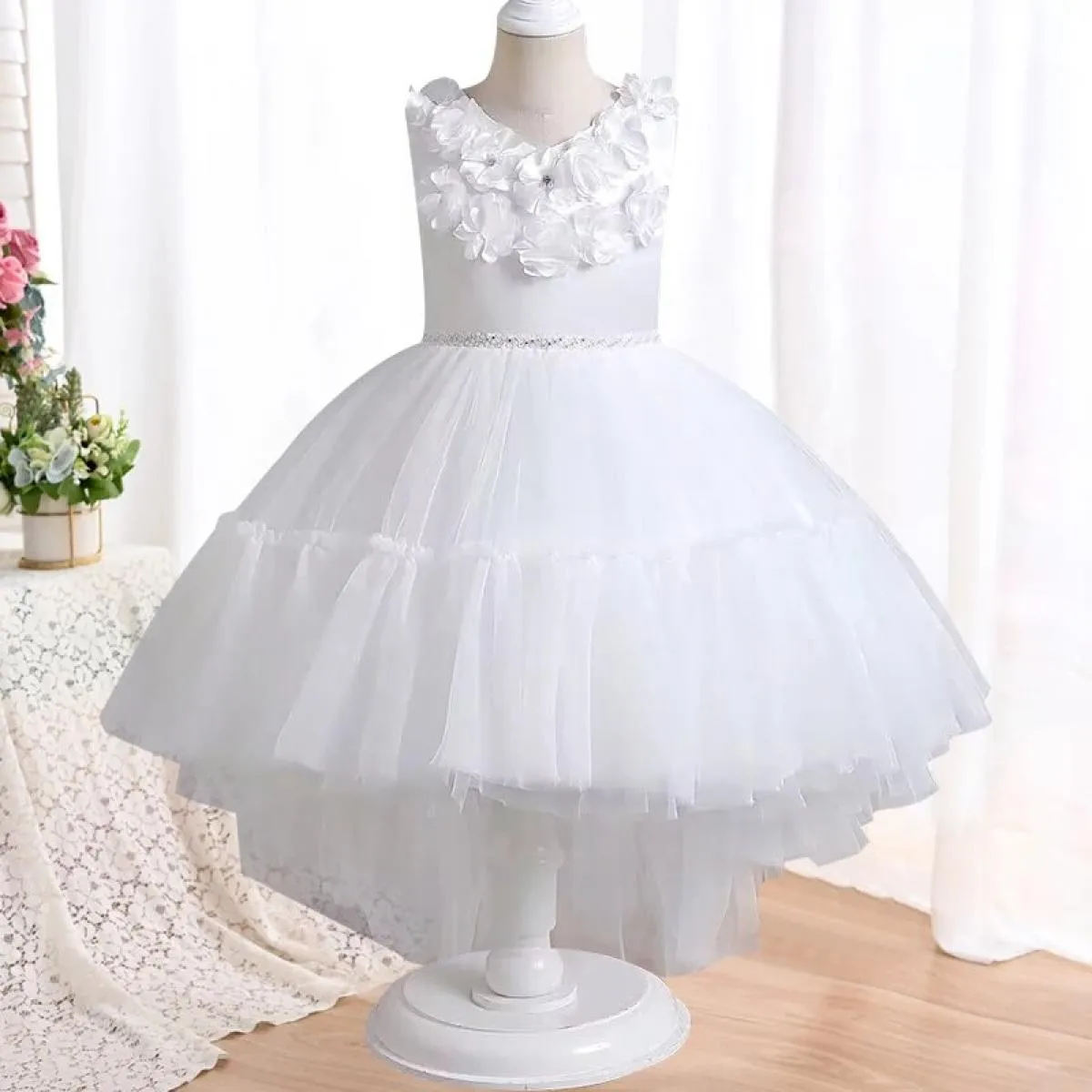 Nuovo vestito da spettacolo scolastico per ragazze, vestito da principessa per bambini, adatto per vestiti di Halloween per raga