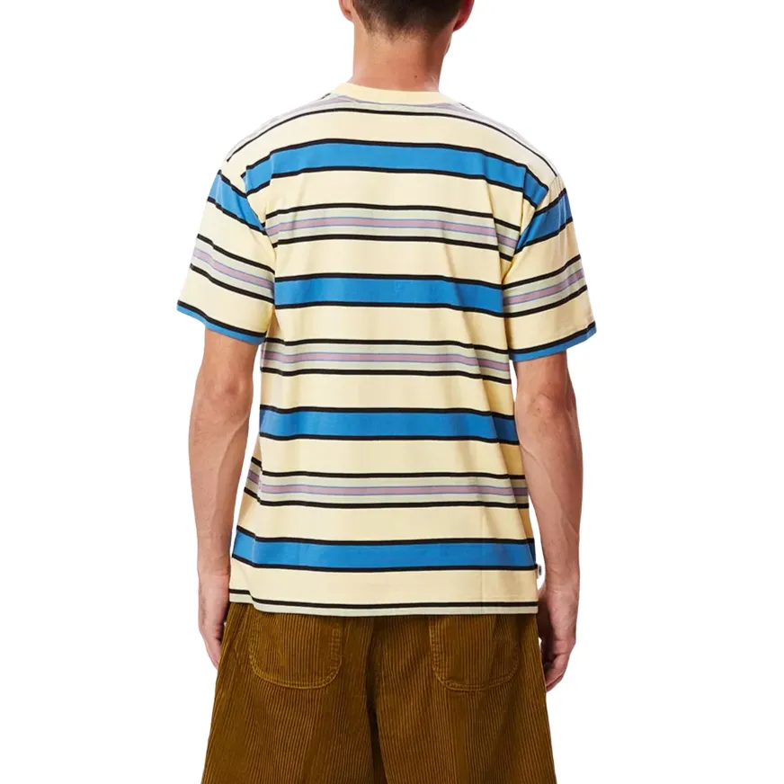 Obey maglietta  manica corta da uomo Valencia 131080315 butter multi