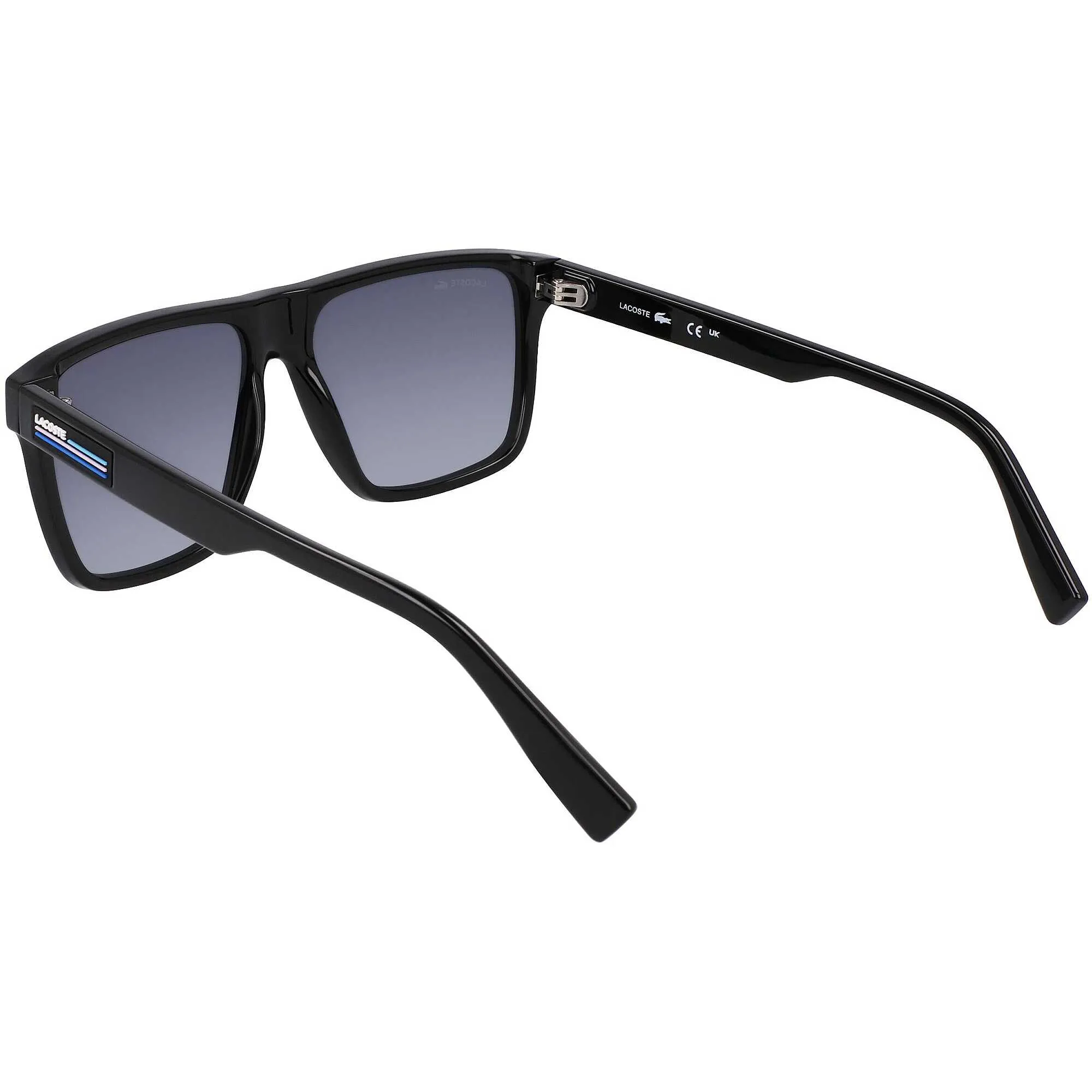 occhiali da sole Lacoste neri forma Rettangolare per uomo