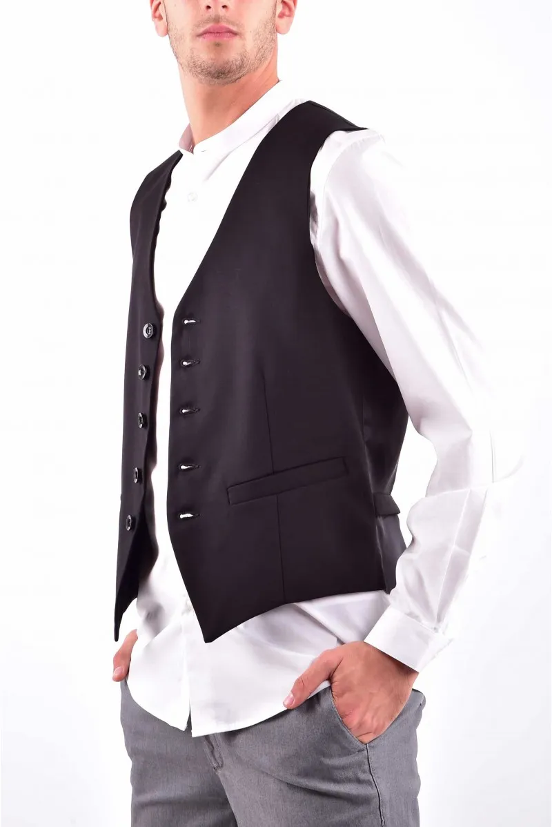 OFFICINA36 GILET BOTTONI CASUAL