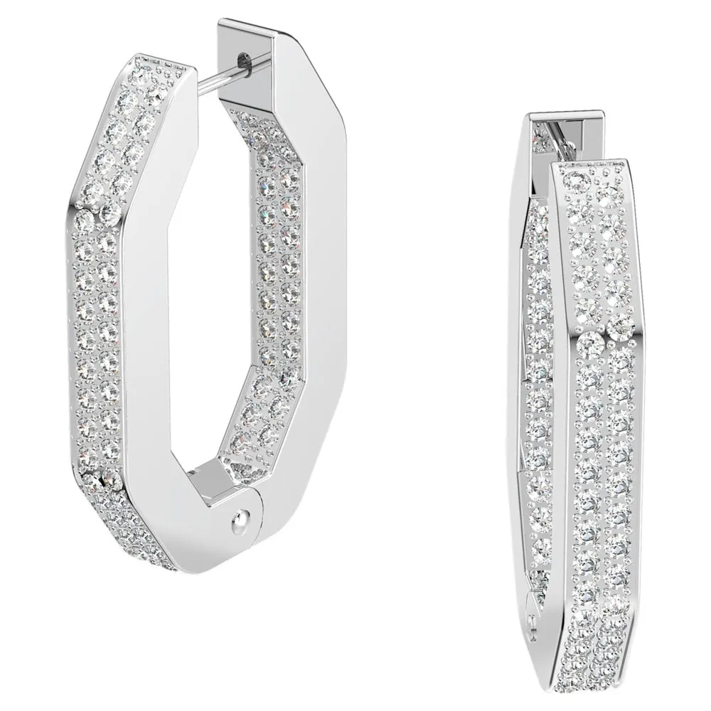 Orecchini Swarovski a Cerchio Ottagonali Dextera 5618308