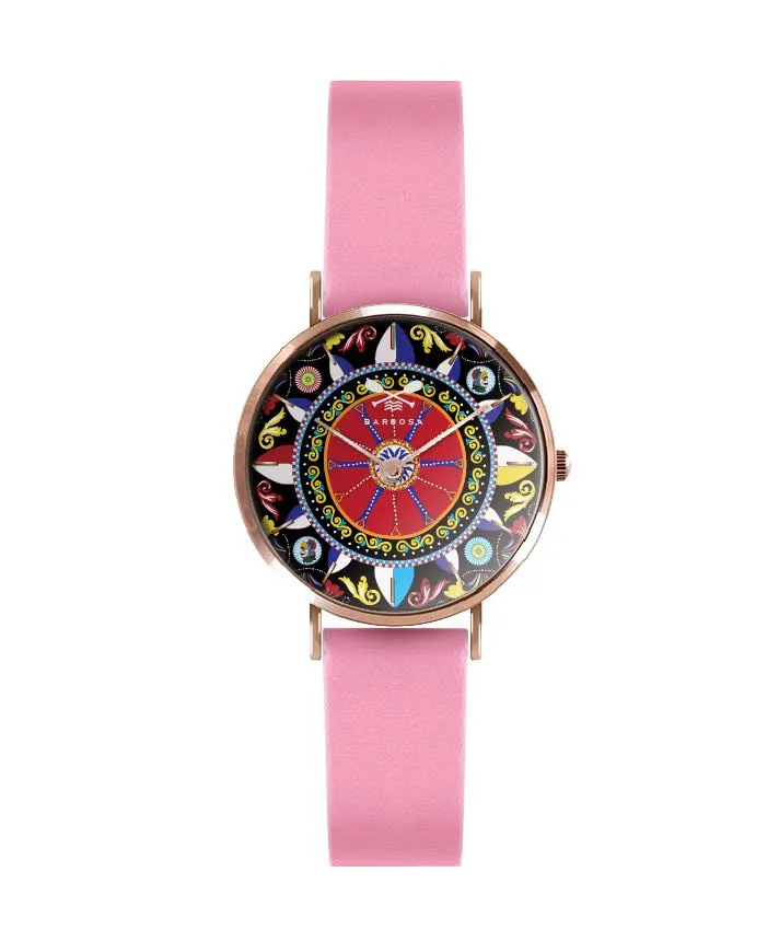 OROLOGIO SICILY MULTICOLOR dm. 28 ROSA