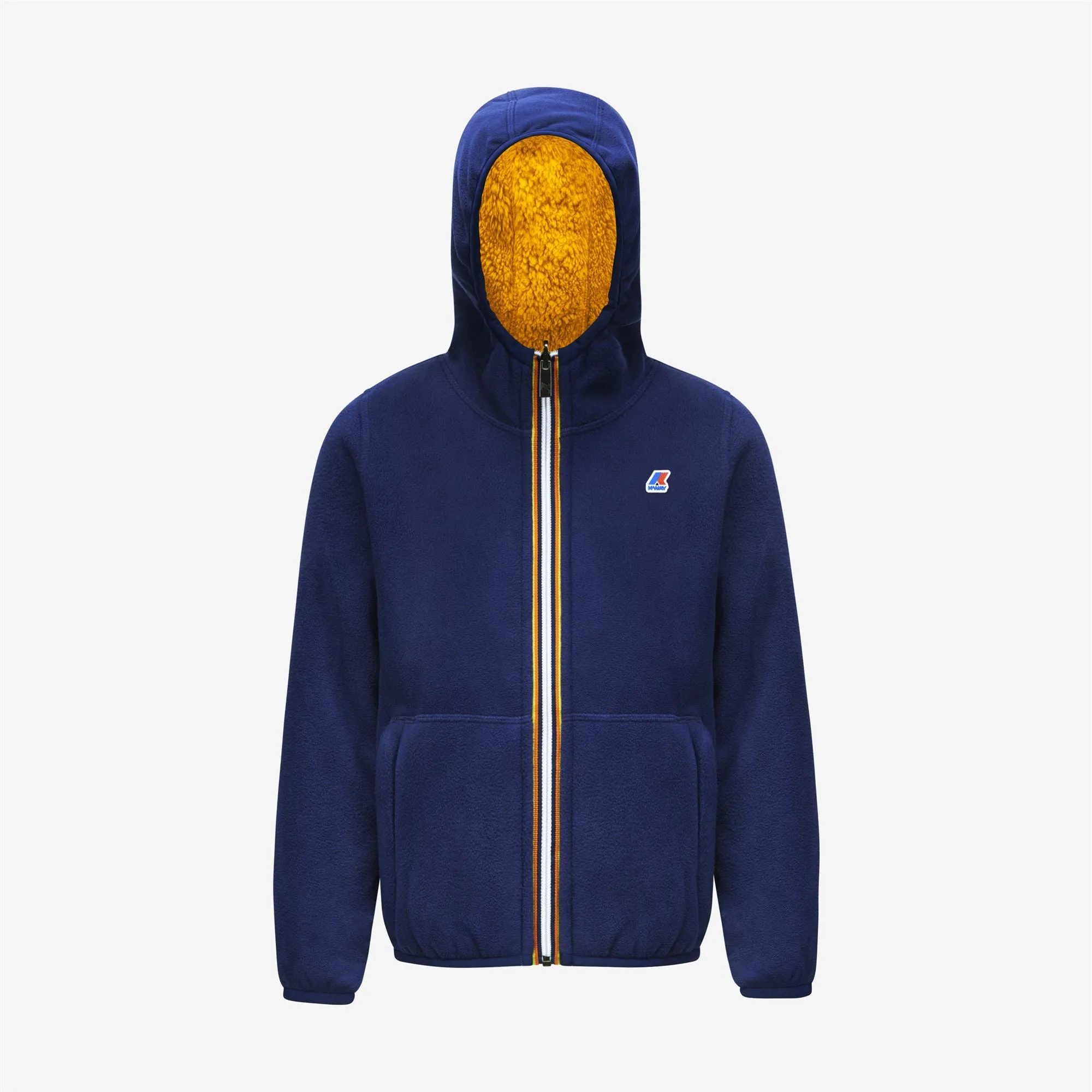 P. JACQUES POLAR REVERSIBLE BLUE MEDIEVAL-YELLOW SUNFLOWER